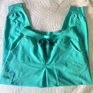 Figs Aqua Mint Joggers